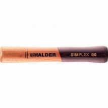 Manici Halder simplex per mazze simplex con corpo in ferro malleabile o alluminio - D=80 mm - Manico extra corto - 3244.082