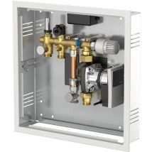 System-Regelbox komfort inkl. Wilo Yonos Para für ca. 20-40m² Flächenheizung in Metalbox F11 - Simplex