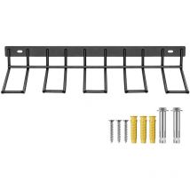 ZVD - Simplicity Drill Storage Rack Wall Mounted Iron Drill Bit Holder Power Tool Storage Garage Storage Rack, Single Layer Storage Rack Single Layer