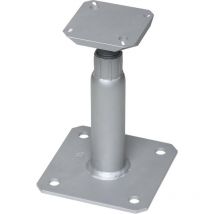 Simpson Strong Tie PP18/24BZ Stützenfuß – Höhenverstellbar – Befestigung an Holz: Schrauben Ø 10 mm – Befestigung an Beton: Ankerbolzen Ø 10 mm