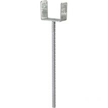 Dresselhaus - Simpson ppu Pfostenträger (Stützenfuß) 100x60 mm Pfostenschuh feuerverzinkt