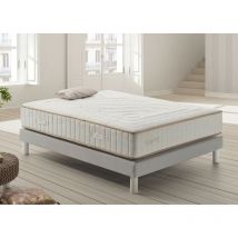 Simpur - Matelas 90x190 Elegance relax Hauteur +/- 30 cm Ressorts Ensachés Mousse air fresh 100% Transpirable