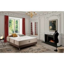 Simpur - relax matelas 90x190 pure state - mousse à mémoire de forme - épaisseur 30 cm - soutien ferme - mousse haute densité hr - 11 zones de
