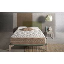 Relax matelas 120x200 - bio thermal cashmere - mousse á mémoire de forme - épaisseur 30 cm - 11 zones de confort - certifié oeko-tex - accueil