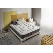 Matelas 180x200 à mémoire de forme Royal Top - SIMPUR RELAX - Hauteur +/- 30 cm - Mousse HR