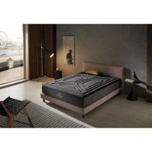 Relax - Matelas Dame Nuit 90x200-Soutien ferme évolutif-Ressorts Ensachés Deep Spring & Mémoire de Forme HR-25cm d'Epaisseur-avec zones confort