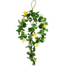 Simulation de citron en rotin, vigne artificielle suspendue, plantes décoratives pour la maison, fleur en plastique