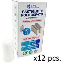 Packung Mit 12 Schachteln Zu Je 10 Polyphosphatkesselminen Langlebige Kalk Und Korrosionsbeständige Nachfüllpackungen In Lebensmittelqualität Für 