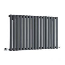 Single Oval Panel Radiators 600mm High 1003mm Wide – Anthracite