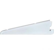 Matlock - 270mm White Bracket (Single) Twin Slot Shelving - White