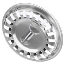 Lokiua - Sink Strainer Stopper Stainless Steel Sink Stopper For Your Kitchen Bathroom - Diameter 79.3mm