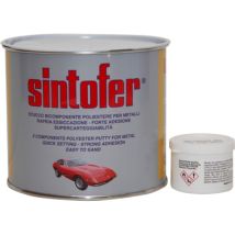 Mastic Bicomposant Gris 750 Ml – Répare Et Reconstruit Carrosserie – Idéal Pour Radiateurs Et Réservoirs – Application Rapide En Quelques Minutes – 