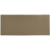 Drawer - Tête de lit en tissu chenille L280 cm - Taupe - sintra