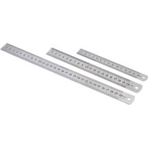 Tools Stahllineal-3er-Set 207909, 15/20/30 cm - Sintron