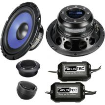 Sinustec - ST-165 kit Altoparlanti da incasso a 2 vie 300 w Contenuto: 1 kit