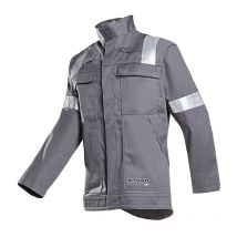 Multinormjacke Montero Mit Reflex Streifen Grau Gr. 60 (eur)/58 (de) - Sioen