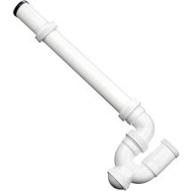 Siphon ø 40 prise machine à laver - couleur blanc Adequa