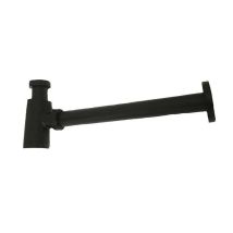 Siphon de lavabo – Laiton noir – G 1/4 – 320 mm – Matières, Filetage plomberie, Longueur, Hauteur