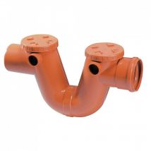 Jimten - Siphon avec registre m/h Diamètre : Ø160 mm