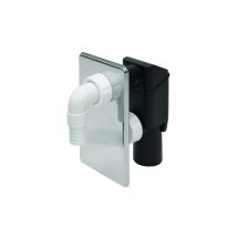 Chrome lave linge lave vaisselle caché tuyau d'évacuation siphon kit découper