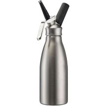 Siphon à crème chantilly INOX – 1L – Acier inoxydable – Hauteur 30 cm – Cuisine