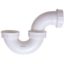 Siphon de bidet plastique blanc