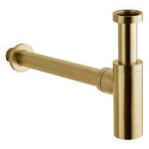 Siphon bouteille 1"1/4 couleur or brossé pour lavabo Paffoni ZACC240HGSP Honey Gold Spazzolato
