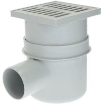 Upmann - Siphon De Cave 150 X 150 Mm Horizontal Dn110 Grille Inox