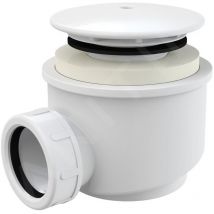 Alcaplast - Alcadrain Siphons de baignoire - Garniture de vidage pour receveurs, blanc A47B-60