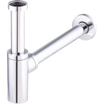 Noyon&thiebault - Siphon de lavabo rond métal 1'1/4 Chromé