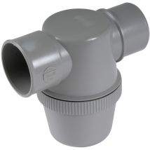 Nicoll - Siphon de parcours gris pvc-c à coller - entrée horizontale Ø50