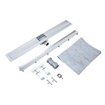 Sevengirl - Siphon de sol de douche, siphon de sol de douche carrelable, simple et efficace