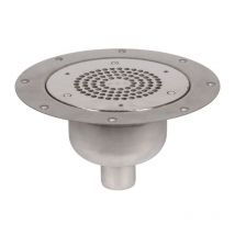 Siphon de sol inox - Pour sols souples ACO