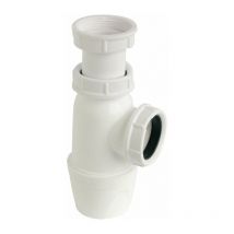 Siphon d'évier à culot - 1'1/2 - diamètre 40 mm - Luxe