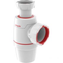 Siphon d'évier Néo Ø40 mm zéro fuite Wirquin 30722150, blanc