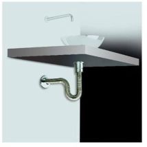 Ondyna - Passe Partout Siphon Flexible D.32 L.80cm Chrome - Cristina Pp13051