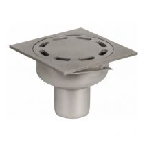 Siphon de sol inox - 100 x 100 mm ACO