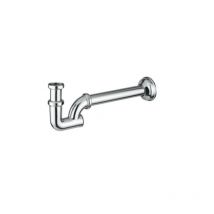 Siphon Kappa pour lavabo en laiton chromA sans drain avec gant 1 "1 - 4
