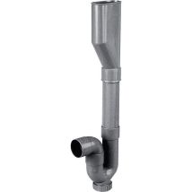 Siphon Machine À Laver Compact Avec Entonnoir Sortie Verticale - Plastib