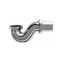 Aquatop - Siphon en p chromé Clearwater pour baignoire