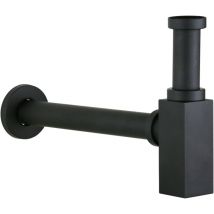 Siphon pour vasque modèle noir mat Ercos BTSCAKVR41 Noir mat