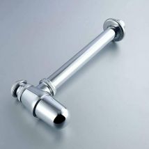 Palici - Sifón de taza g 1/4 Metal cromado