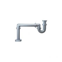 Lira - Siphon 'tube' für Gemeinschaftsspülen mit Bodenauslass