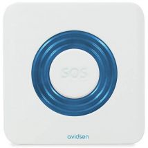 Sirène intérieure sans fil pour alarme Skyda et HomeSecure sur prise 230 v portée 100 mètres Avidsen 100725