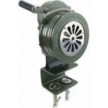 Gotrays - Sirène à manivelle 110 db Sirène de Raid Aérien à Commande Manuelle Portable Alarme de Sécurité dUrgence Incendie avec Support de Pince de