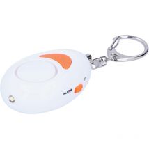 Sirène d'alarme d'autodéfense, porte-clés d'alarme Sécurité d'urgence 125dB Sound Défense portable pour sacs à dos suspendus pour portefeuilles pour