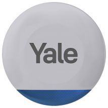 Yale - Sirène alarme extérieure 100dB réglable - led clignotantes - alertes en temps réel - peu être installé jusqu'à 1km de la centrale d'alarme