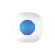 Chuango - Sirène pour intèrieure - Sans Fils - Antenne interne - Puissance 90 dB et lumière clignotante - Utilisation intérieure - Connexion directe