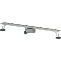 Sirhona - Canaleta Ducha de Acero Inoxidable Rejillas de Desaguee para Ducha Sifón de 360 Grados Longitud 70 cm