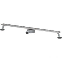 Sirhona - Canaleta Ducha de Acero Inoxidable Rejillas de Desaguee para Ducha Sifón de 360 Grados Longitud 90 cm